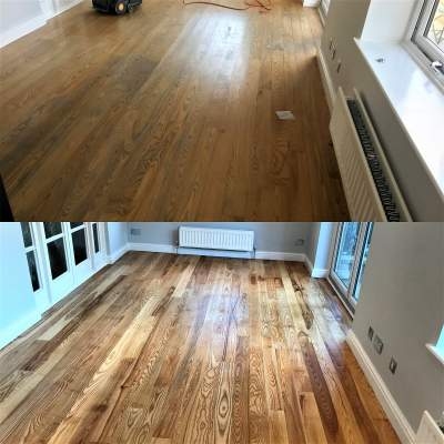 Solid wood floor restoration Menston